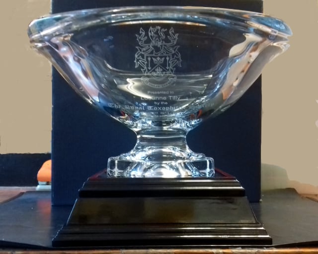 Glass etching made in Hereford by E.M. Davis Industrial